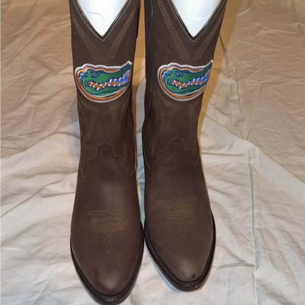 GAMEDAY Western Boots With Embroidered Florida Gator Logo